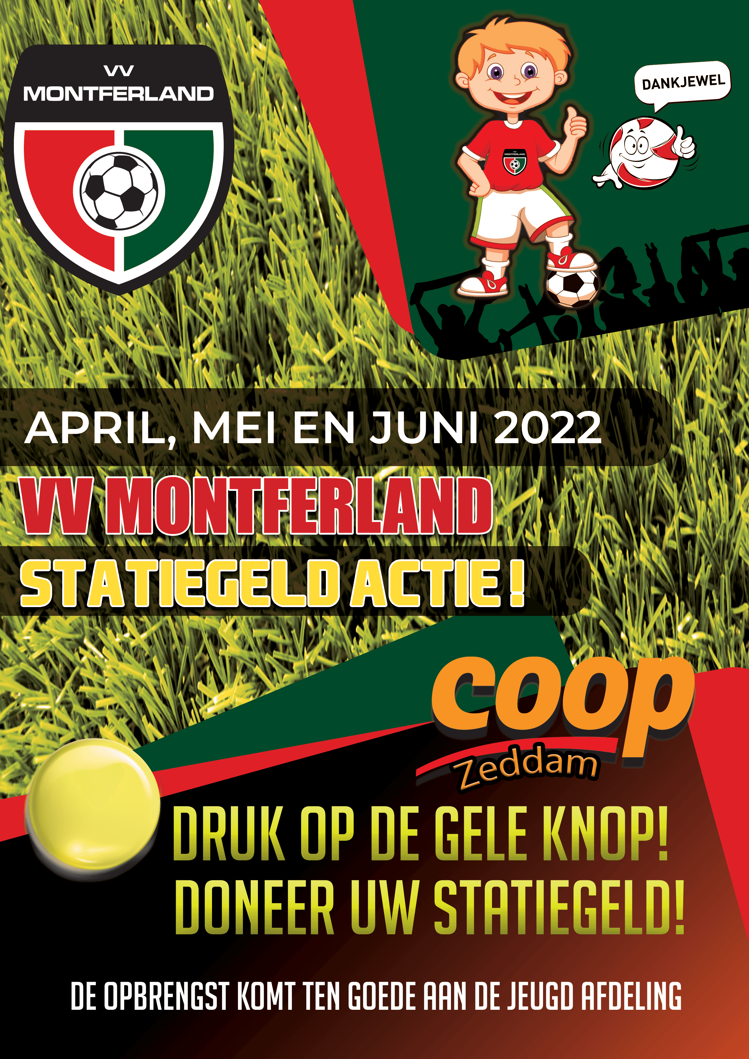 Flessenactie voetbalvereniging VV Montferland